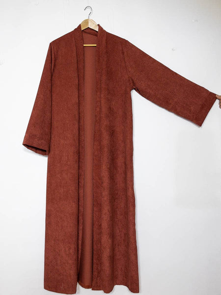 Kimono with wide sleeves for women ref:2391 ribbed: Tan