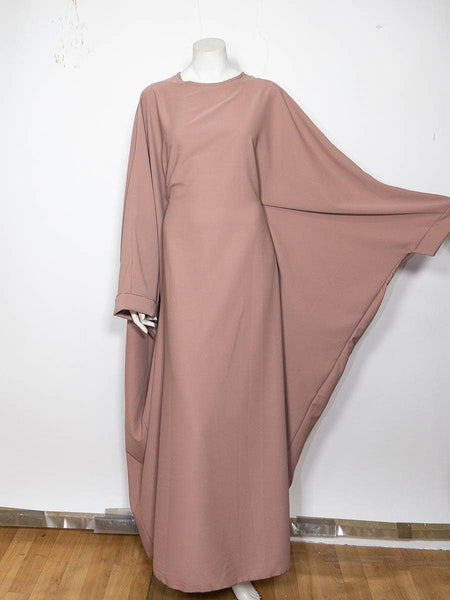 Long women's abaya ref:2389pk: Khaki