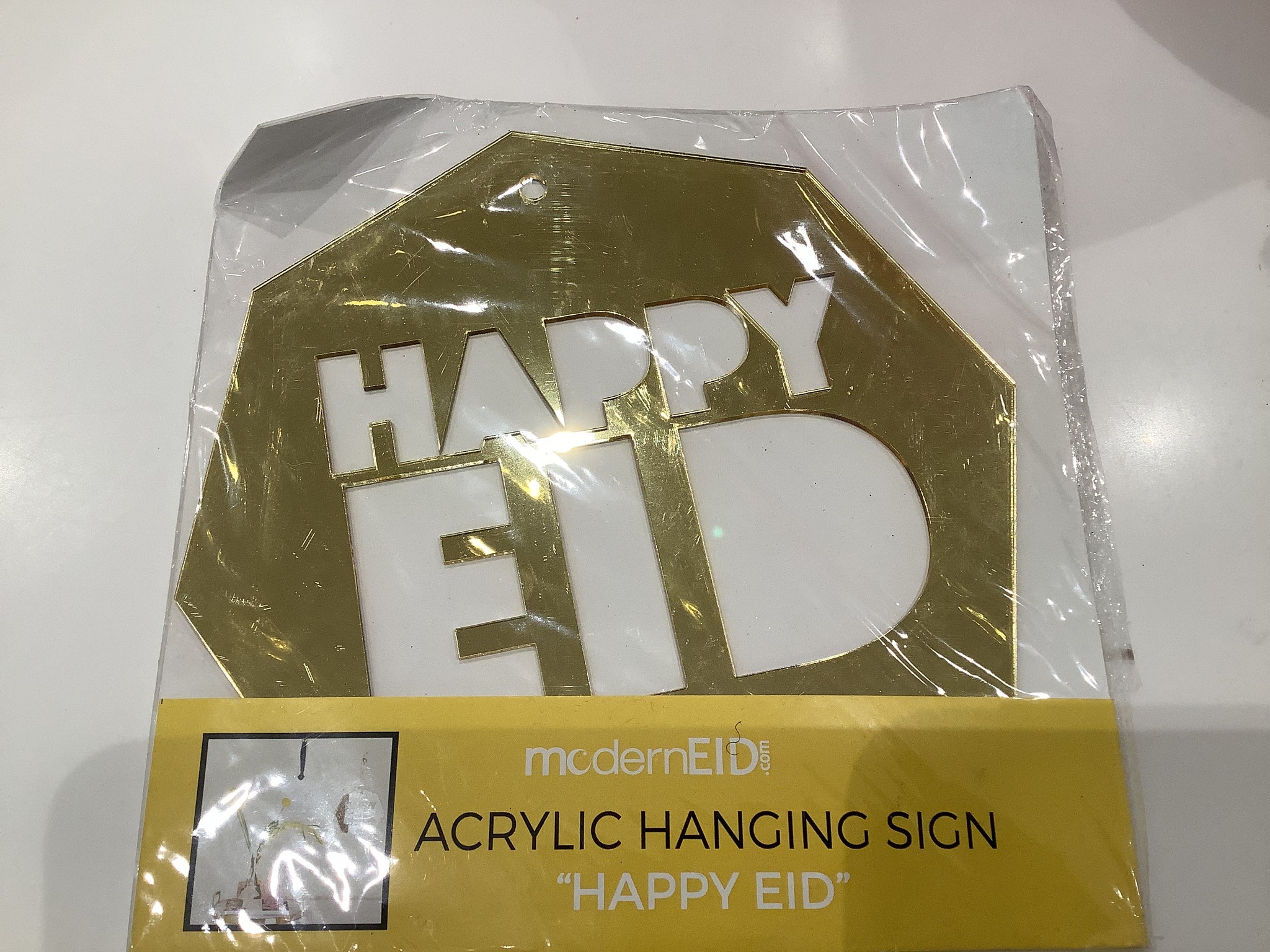 Happy Eid Acrylic hanging sign