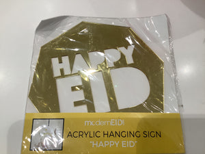 Happy Eid Acrylic hanging sign