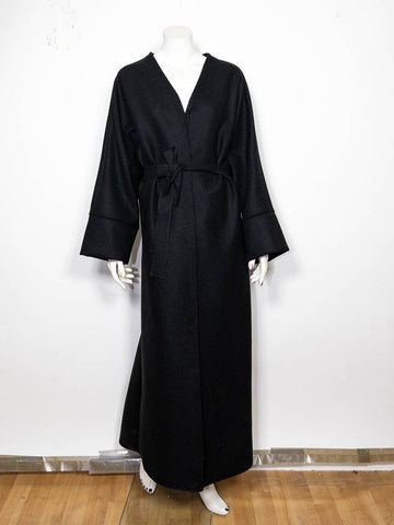 Coat ref:2390-cabans: Black