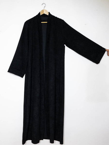 Kimono with wide sleeves for women ref:2391 ribbed: Light Grey