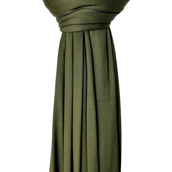 Big stretchy jersey hijab: Sage