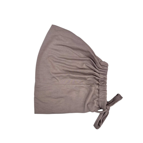 Recycled Bamboo Viscose Undercap with adjustable tieback: Black