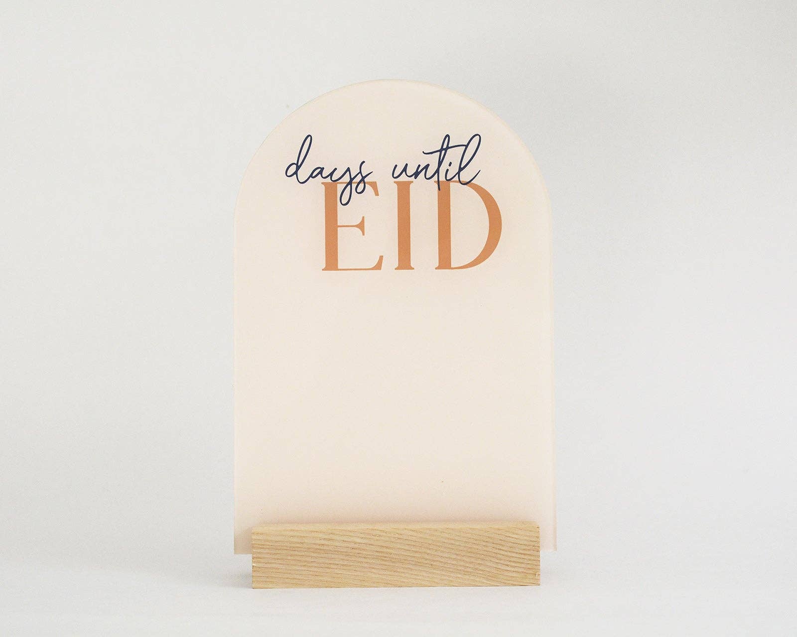 Luna Days until Eid dry-erase advent