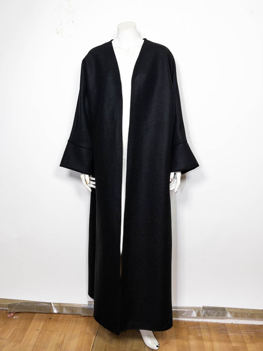 Coat ref:2393-cabans: Black