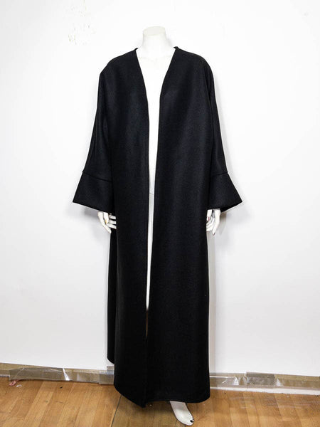 Coat ref:2393-cabans: Black