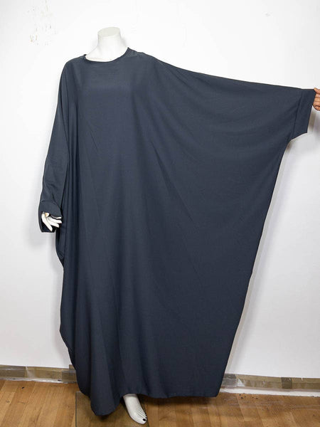 Long loose women's abaya ref:2389pk-B: Taupe