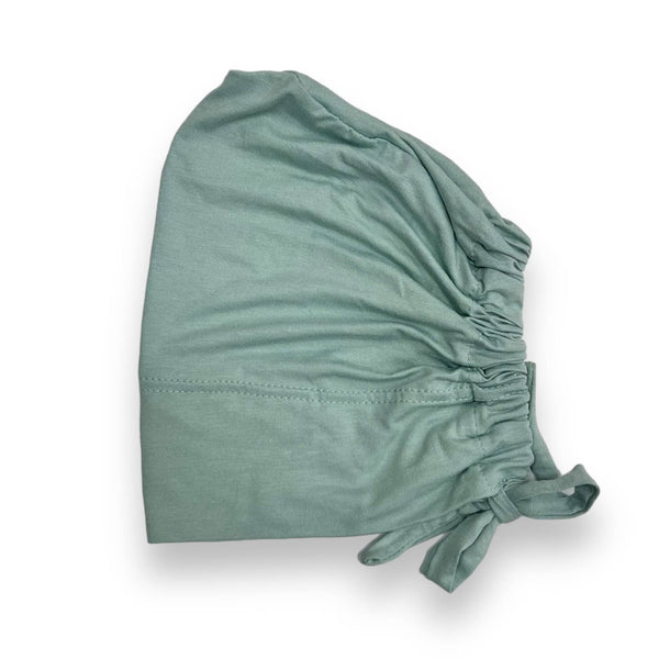 Recycled Bamboo Viscose Undercap with adjustable tieback: Black