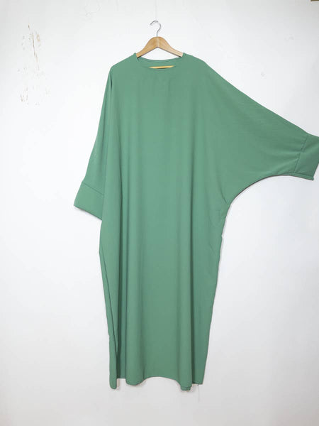 Long women's abaya ref: 2331pk: Brown