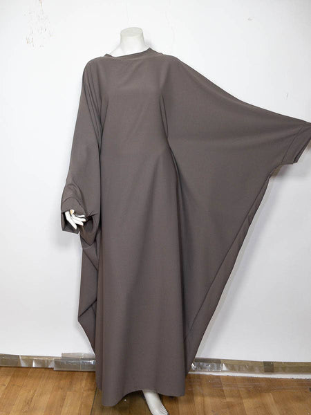 Long women's abaya ref:2389pk: Khaki