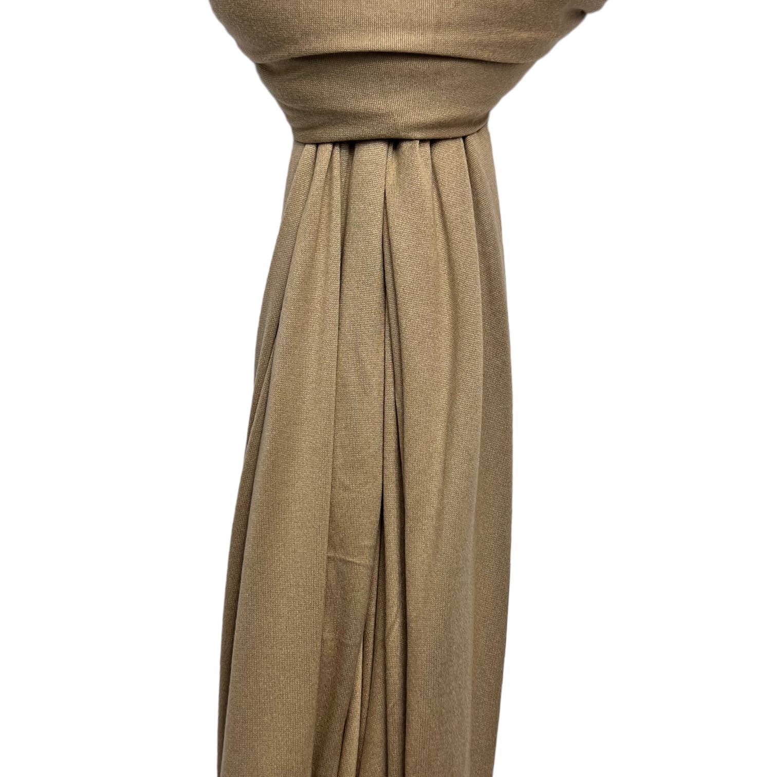 Big stretchy jersey hijab: Beige