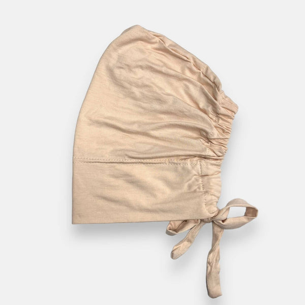Recycled Bamboo Viscose Undercap with adjustable tieback: Black
