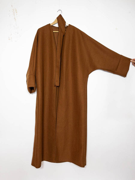 Coat ref:2390-cabans: Khaki