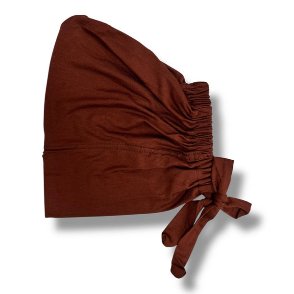 Recycled Bamboo Viscose Undercap with adjustable tieback: Black
