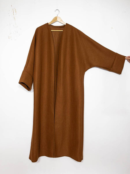 Coat ref:2393-cabans: Tan