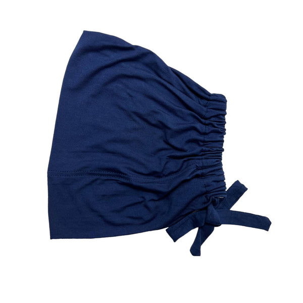 Recycled Bamboo Viscose Undercap with adjustable tieback: Black