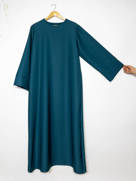 Long wide abaya Ref:2352BC: Khaki