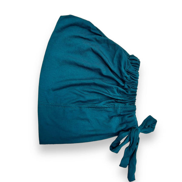 Recycled Bamboo Viscose Undercap with adjustable tieback: Black