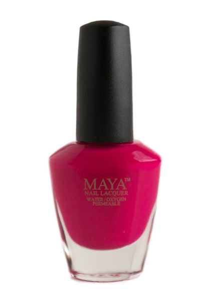 Fucshia is Bright Nail Polish (breathable)