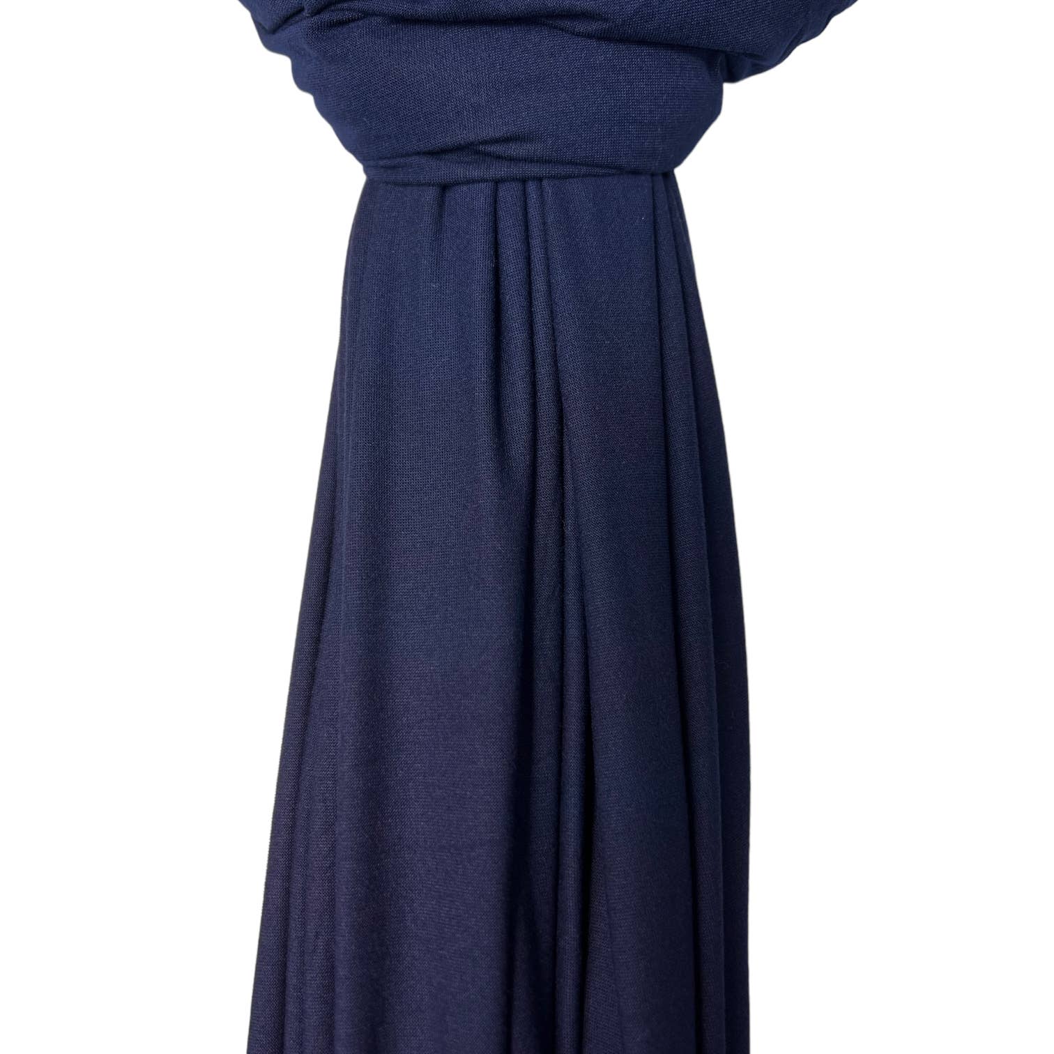 Big stretchy jersey hijab: Navy