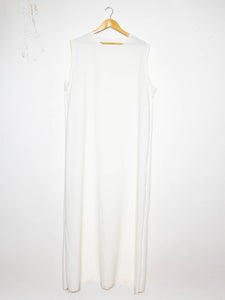 Abaya long large ref:2353pk: White