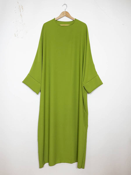 Long women's abaya ref: 2331pk: Beige