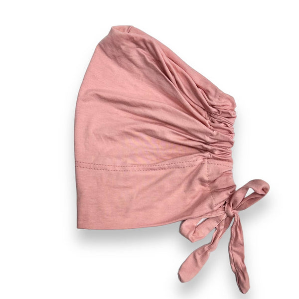 Recycled Bamboo Viscose Undercap with adjustable tieback: Black