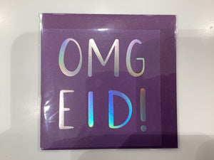 Omg Eid Greeting card