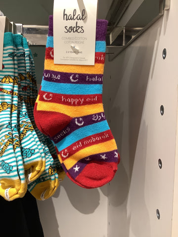 Halal Happy Eid Socks