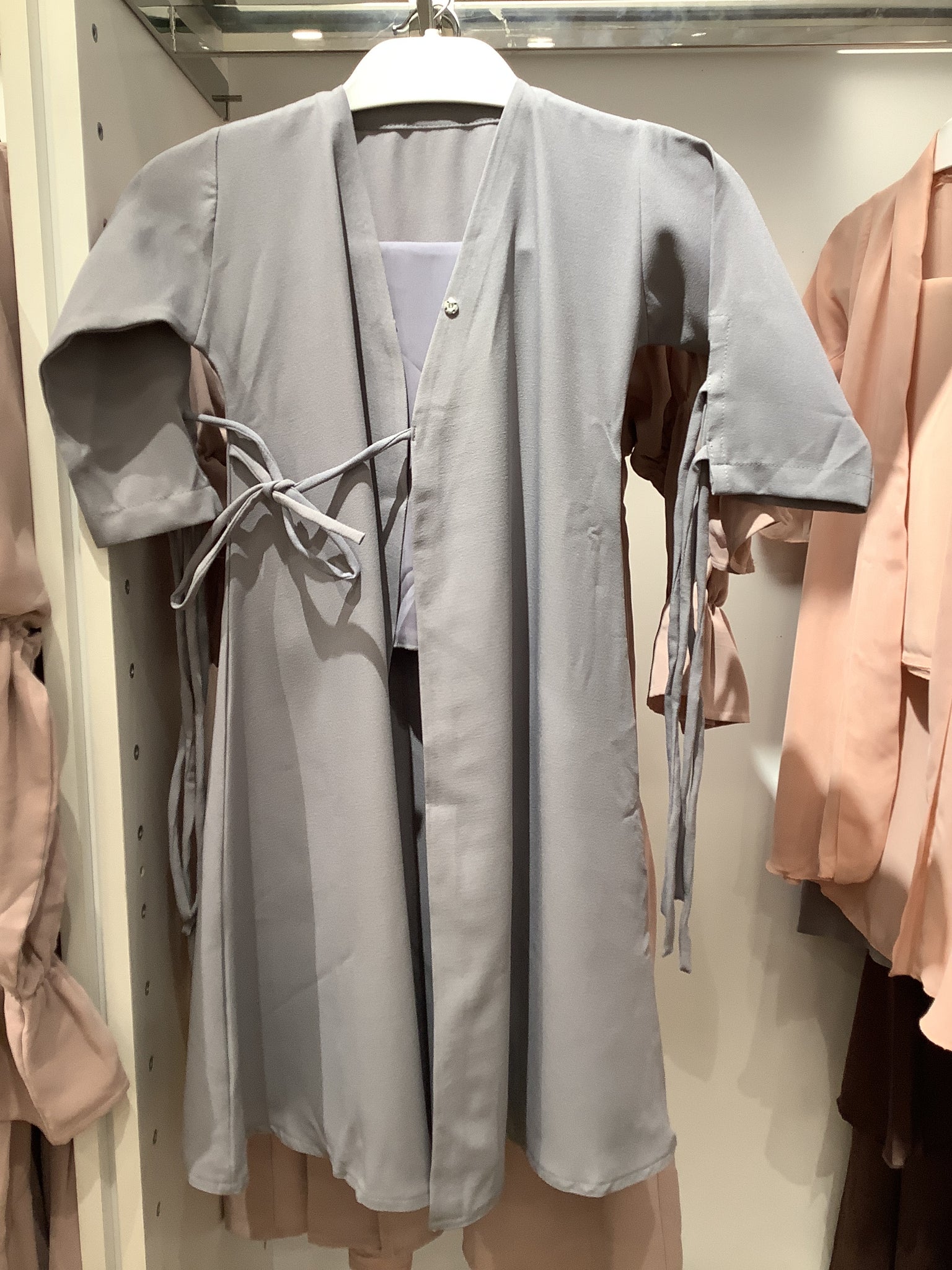 Kids cross tie Abaya