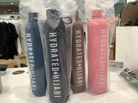 Hydrated Hijabi Water bottle