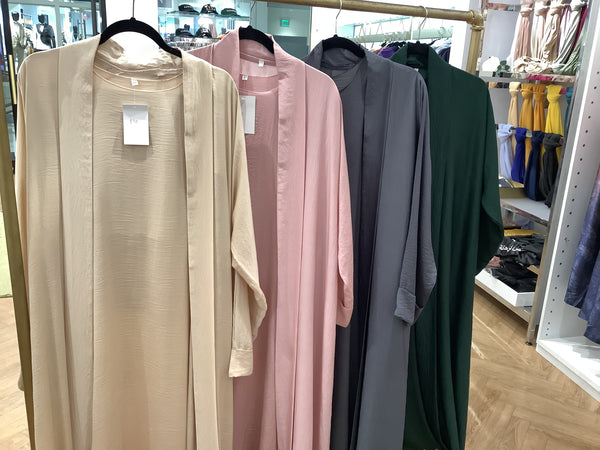 3 piece Abaya