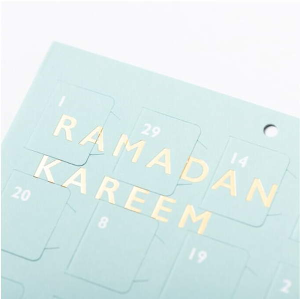 Mosque 'Ramadan Kareem' Kids Countdown to Eid Good Deeds Paper Calendar