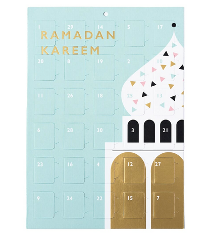 Mosque 'Ramadan Kareem' Kids Countdown to Eid Good Deeds Paper Calendar