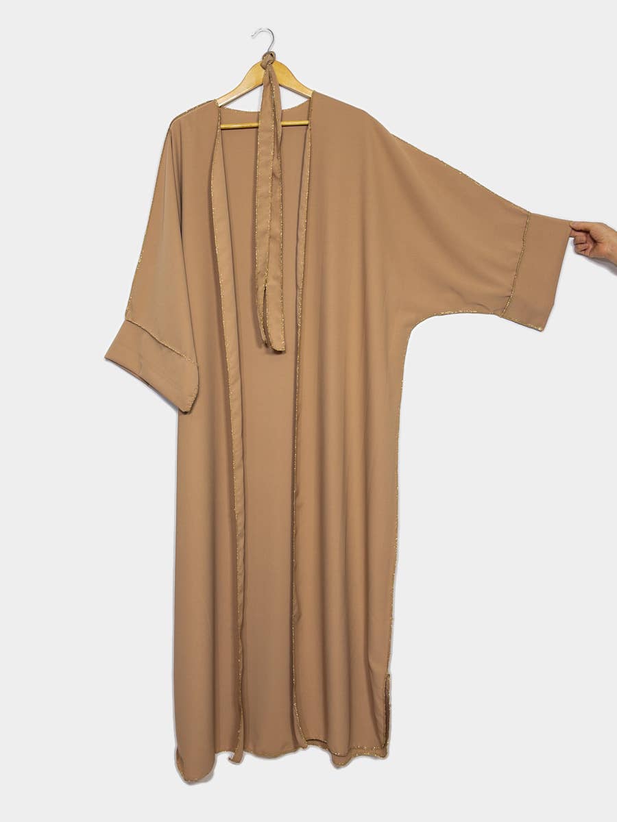 Kimono for women ref:2336pk: Tan
