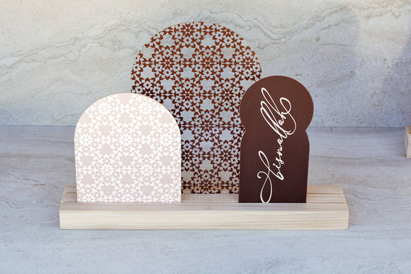 Luna 3pc Centerpiece-large base