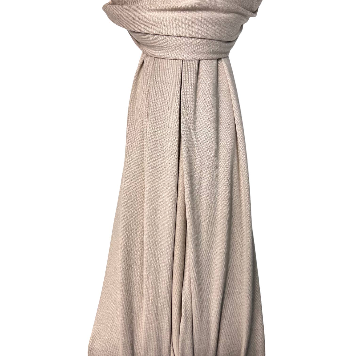 Big stretchy jersey hijab: Oatmeal