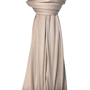 Big stretchy jersey hijab: Oatmeal