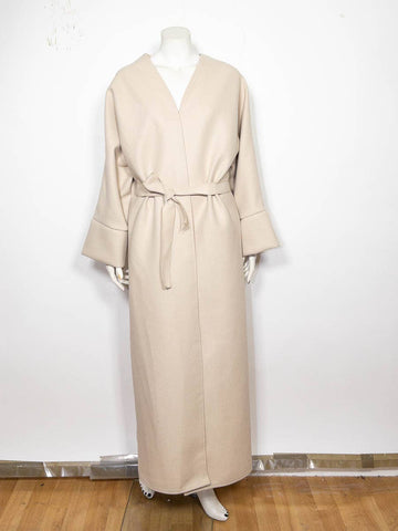 Coat ref:2390-cabans: Beige