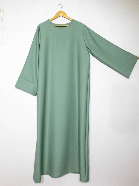 Long wide abaya Ref:2352BC: Khaki