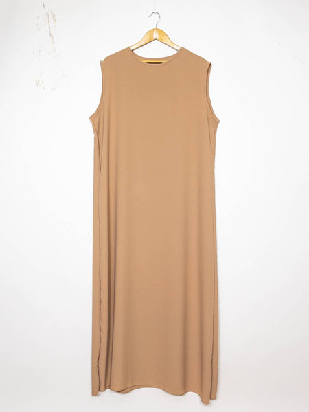Abaya long large ref:2353pk: Beige