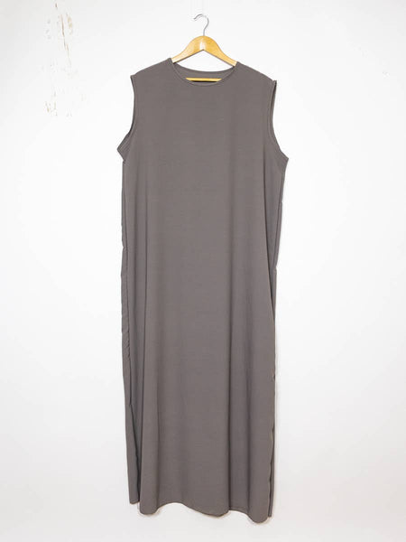 Abaya long large ref:2353pk: Beige