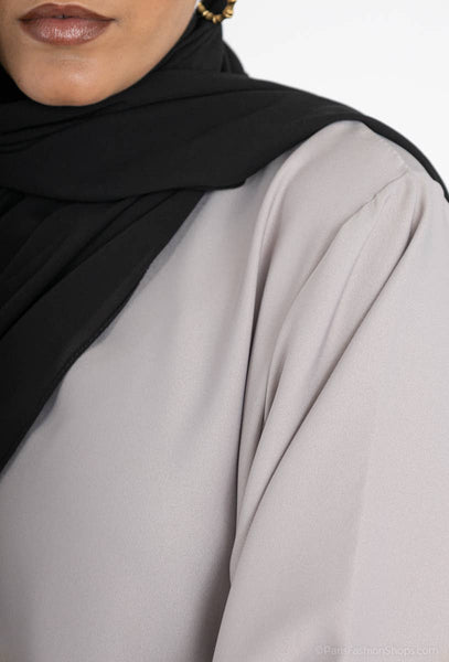 Long wide abaya Ref:2352BC: Khaki