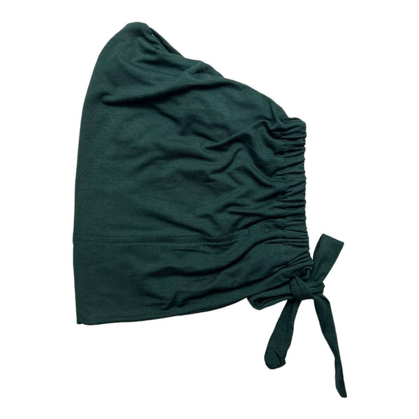 Recycled Bamboo Viscose Undercap with adjustable tieback: Black