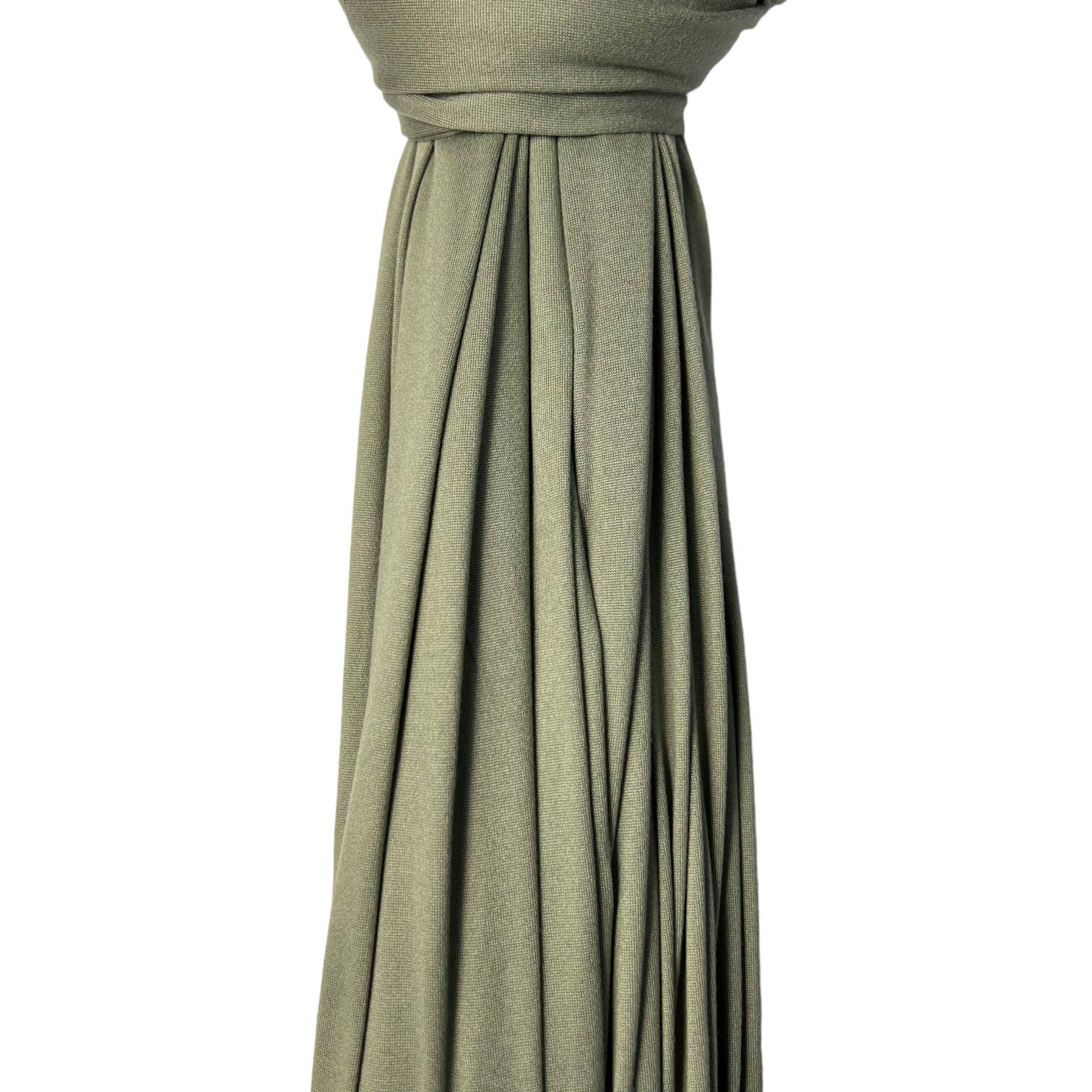 Big stretchy jersey hijab: Sage