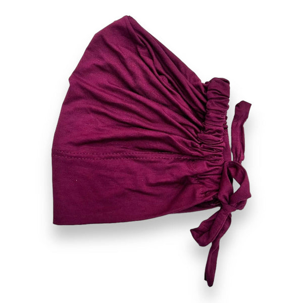 Recycled Bamboo Viscose Undercap with adjustable tieback: Black
