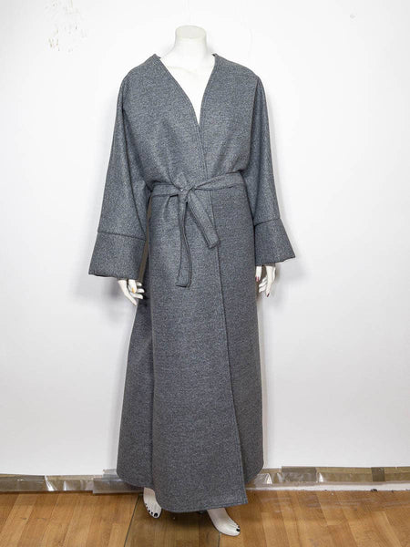 Coat ref:2390-cabans: Khaki