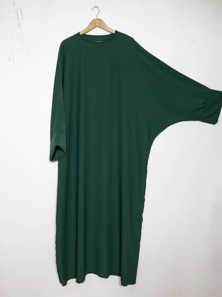 Long women's abaya ref: 2331pk: Brown