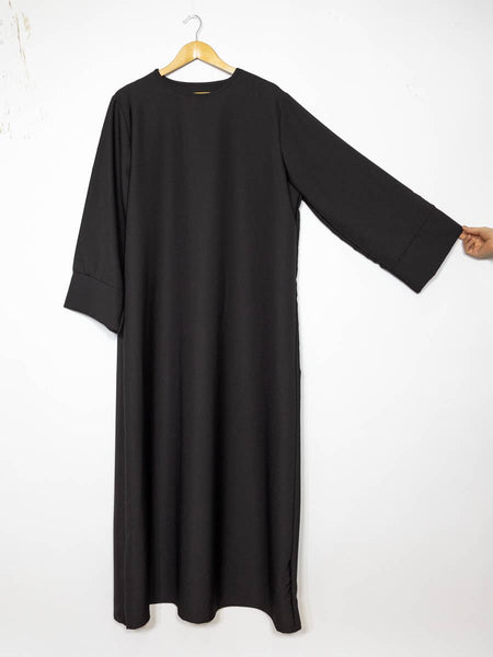 Long wide abaya Ref:2352BC: Khaki